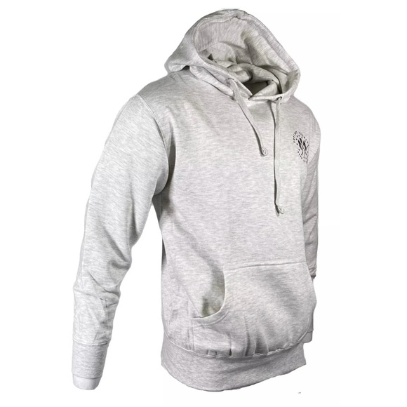 Howitzer Style Men's Hoodie DEFIANT PATRIOT Military Grunt White - Picture 3 of 6